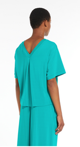 Blusa jersey di viscosa crepe stretch "LAUTO"